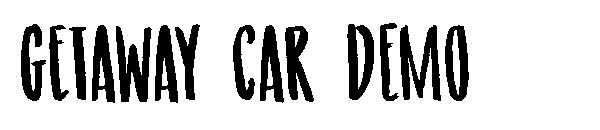Getaway Car DEMO字体