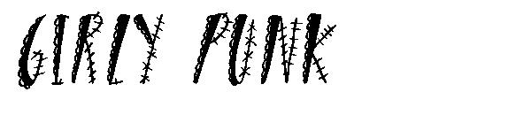 Girly Punk字体