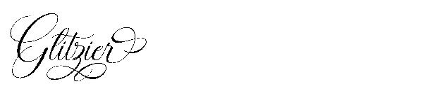 Glitzier字体