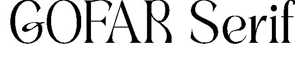 Gofar Serif -字体