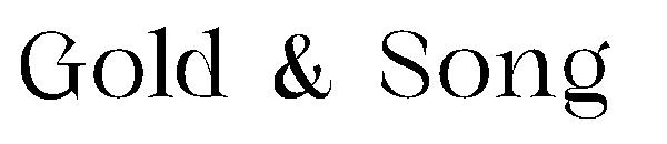 Gold & Song字体