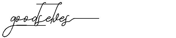 Goodselves字体