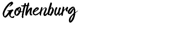 Gothenburg字体