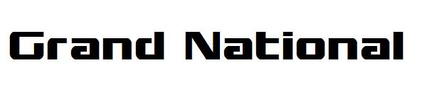 Grand National字体