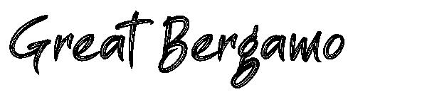 Great Bergamo字体