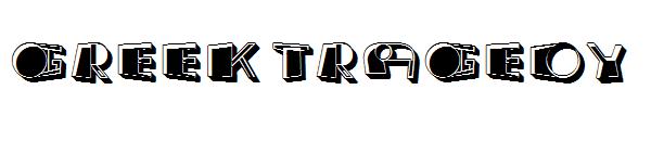 Greek Tragedy字体