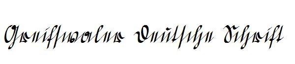Greifswaler Deutsche Schrift字体