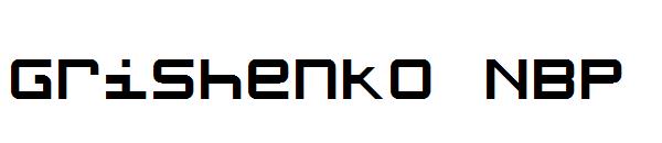Grishenko NBP字体