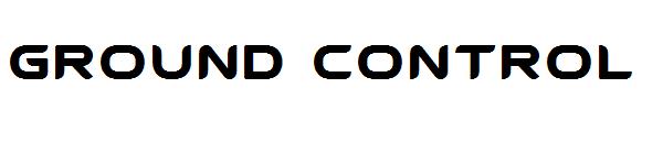 Ground Control字体