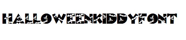 HalloweenKiddyFont字体