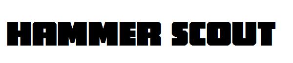 Hammer Scout字体