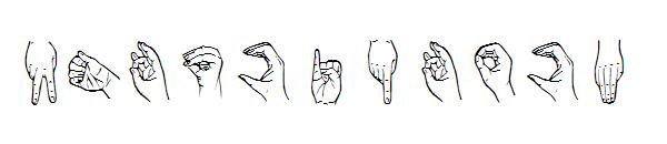 HandSignEST字体