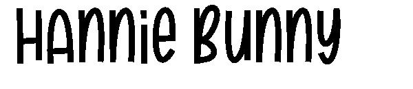 Hannie Bunny字体