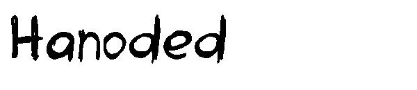 Hanoded字体