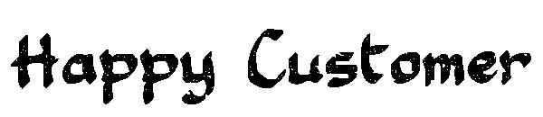 Happy Customer字体