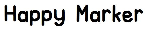 Happy Marker字体