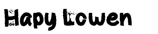 Hapy Lowen字体
