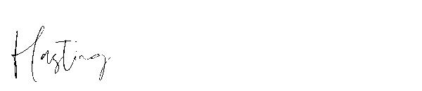 Hasting字体