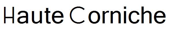 Haute Corniche字体