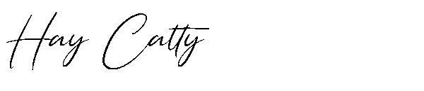 Hay Catty字体