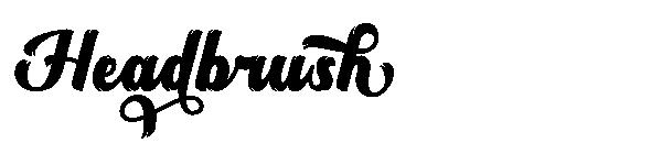 Headbrush字体