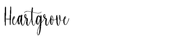 Heartgrove字体