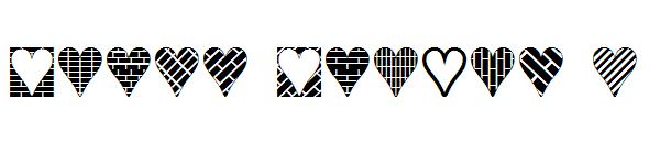 Heart Things 3字体