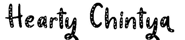 Hearty Chintya字体