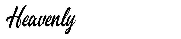 Heavenly 字体