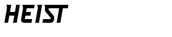 Heist字体