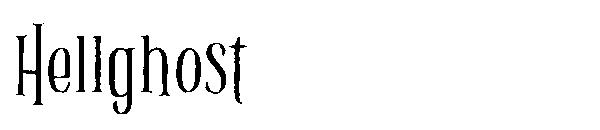Hellghost字体