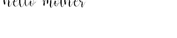 hello mother字体