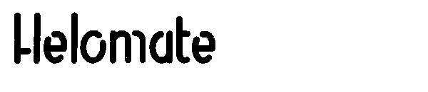 Helomate字体