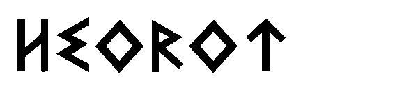 Heorot字体