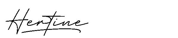Hertine字体