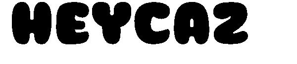 HEYCAZ字体