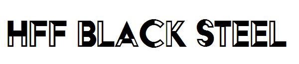 HFF Black Steel字体