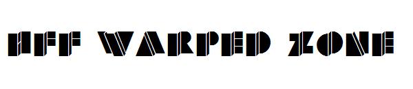 HFF Warped Zone字体