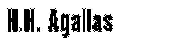 H.H. Agallas字体