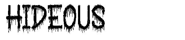 Hideous字体