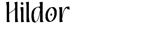 Hildor字体
