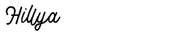Hillya字体