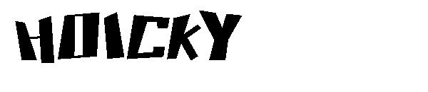 Hoicky字体