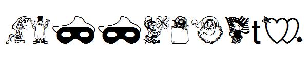 HollieBats字体