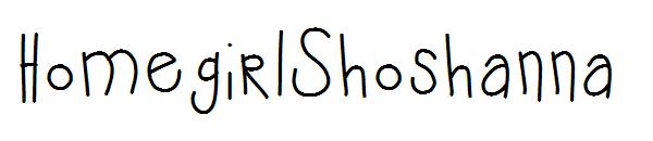HomegirlShoshanna字体