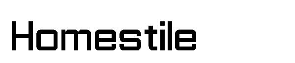 Homestile字体