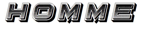 Homme字体
