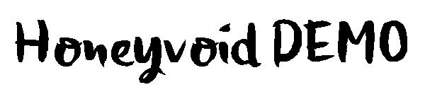 Honeyvoid DEMO字体