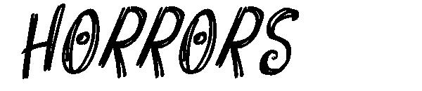 Horrors字体