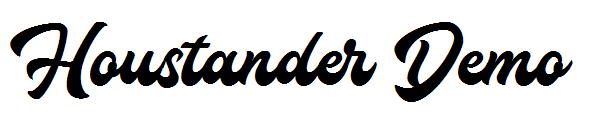 Houstander Demo字体